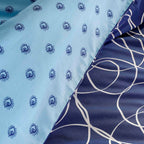 Σετ Παπλωματοθήκη Cannon Cotton Fresh 230X250 Blue Eyes